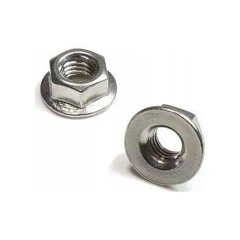 Matice Příruba s límcem M10-8 pozinkovaná DIN 6923 - 10 ks