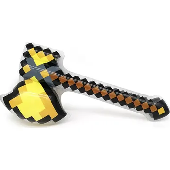 Karnevalový doplněk Nafukovací sekyra - žlutá