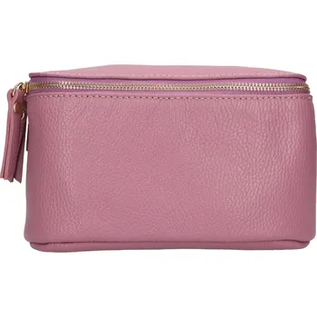 Ledvinka Dámská kožená ledvinka Italia Milagros - fialová