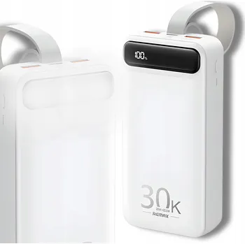 Powerbanka Powerbank Remax 30000 mAh bílý
