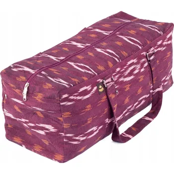 podložka na cvičení Bodhi Taška na podložku na jógu Fitness Ethno Ikat Burgund