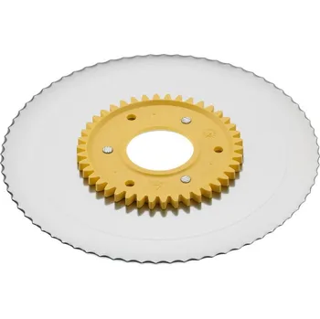 Pracovní nůž Náhradní nůž pro kráječe Ritter 170 mm - žlutý Typ nože: Zoubkovaný