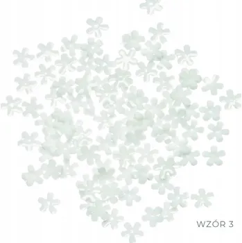 Přípravek na nehty Květinky a perličky na nehty 3D | mix | wzór 3