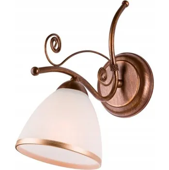 Nástěnné svítidlo 1 x RETRO nástěnné svítidlo E27, kovové, hnědé měděné barvy