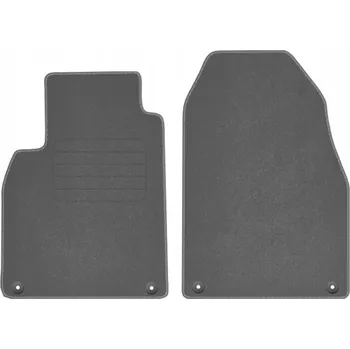 autokoberec Velurové autokoberce s upevněním v sadě Edecor