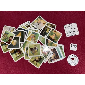 Pexeso HandMade by VeJa Pexeso vel.L č.185 - Víla Amálka (64ks)