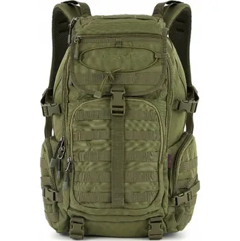 turistický batoh Batoh RG Camp zelený 30L s bederním pásem a ventilací