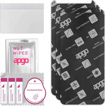 Pouzdro na mobilní telefon 3x MATNÉ Hybridní Sklo pro LG Stylo 5, alternativa tvrzeného skla