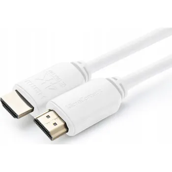 Video kabel HDMI kabel MicroConnect 4K, 2 m, bílý, 6UTP-002R