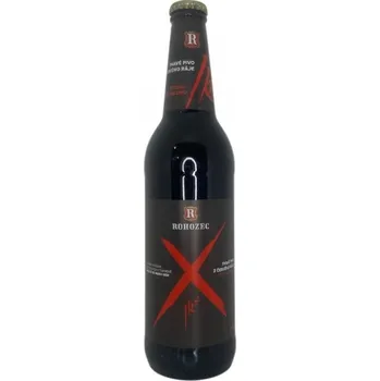 Pivo Pivovar Rohozec Rohozec "X" tmavá 10,5 0,5l Rohozec