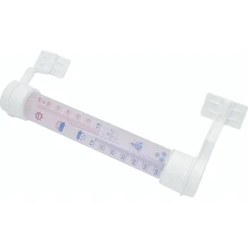 Domácí teploměr Teploměr (AQBAU) Okenní teploměr bílý
