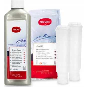 Příprava kávy Sada NIVONA Filtr NIRF700 NIRF701 2ks, NICC705 CramClean