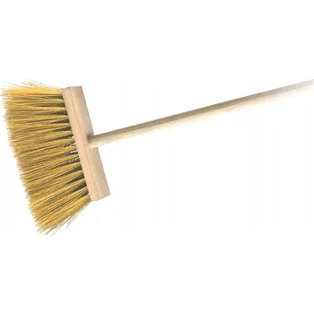 SPOKAR Kovaná dřevěná metla s násadou 120 cm