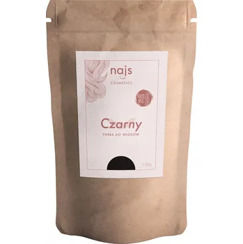 Barva na vlasy Najs černá indická henna černá barva na vlasy 100g