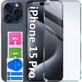 Tvrzené sklo KrainaGSM pro Apple iPhone 15 Pro 1 ks