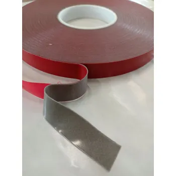 Lepicí páska Silná oboustranná lepicí páska 10mm gelová akrylová ŠEDÁ tl. 0,4mm 66m