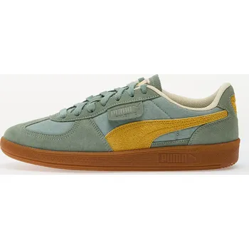 Pánské tenisky Tenisky Puma Palermo Weathered Green Moon-Sunny Yellow EUR 44