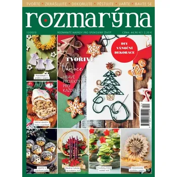 Časopis Rozmarýna 12/2023 - Tvořivé vánoce