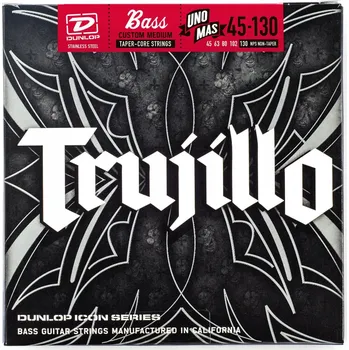 Struna pro kytaru a smyčcový nástroj Struny Dunlop (45-130) Robert Trujillo Signature