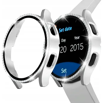 Pouzdro na mobilní telefon POUZDRO + SKLO pro SAMSUNG GALAXY WATCH 4 5 40mm Ochranné pouzdro