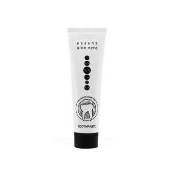 zubní pasta Essens Zubní pasta s aktivním uhlím a vitaminem B12 100 ml