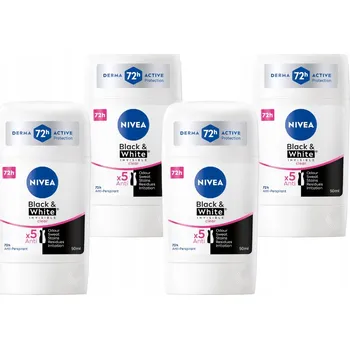 Dámský antiperspirant NIVEA Black White, 4 x 50 ml