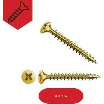 Vrut Univerzální vruty SPAX 3,5 x 25 mm, 200 ks, PZ2