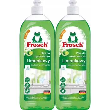 Mycí prostředek Frosch Eko Limetkový Prostředek na Mytí Nádobí 2x750ml