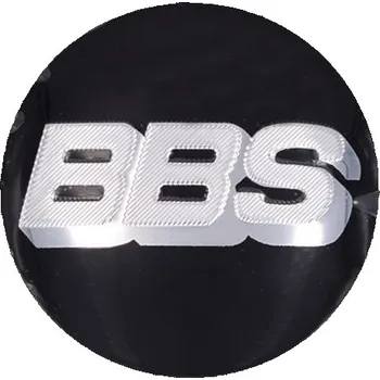 Znak automobilu BBS znaky na poklice samolepka BBS 56 mm