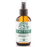 Alteya Organics Růžová voda z bílé růže ve skle 120 ml