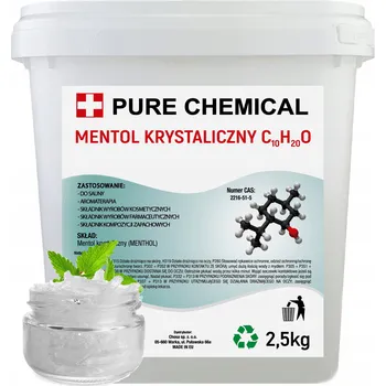 MENTOL KRYSTALICKÝ DO SAUNY KRYSTALY 1000g 2,5kg