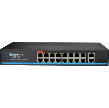 Switch Switch 16xPOE 2xUplink GIGABIT 300W CERVUS