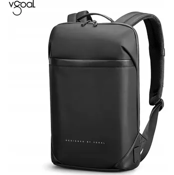 batoh na notebook Batoh obchodní plochý Kingsons Vgoal FG6310 pro notebook 15,6" s USB portem