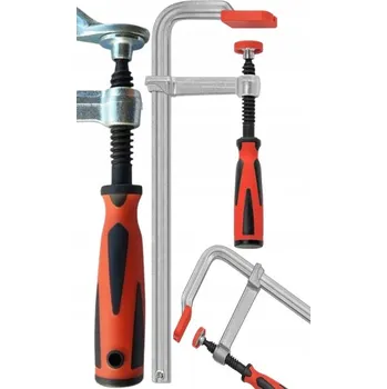 Truhlářská svěrka TRUHLÁŘSKÁ SVĚRKA ŠROUBOVACÍ 300x80mm SVĚRKA TYPU F KOVANÁ