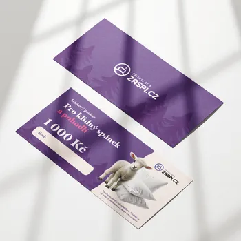 Dárkový potravinový koš Zaspi.cz Online dárkový voucher 1000 Kč