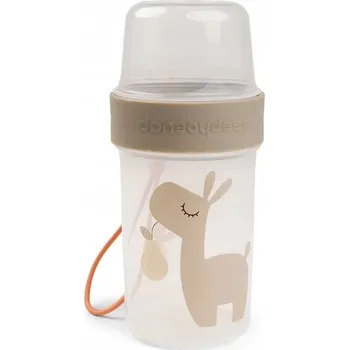 Svačinový box Done by Deer Dvoustranná dóza na svačinu L Lalee Sand