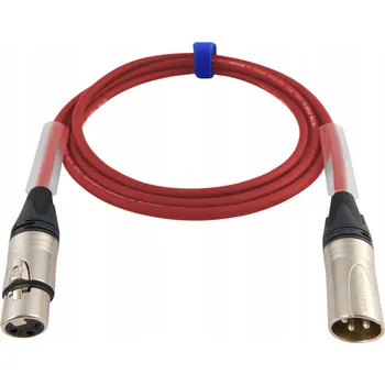 Audio kabel ČERVENÝ KABEL SOMMER STAGE XLR - XLR NEUTRIK 40 m