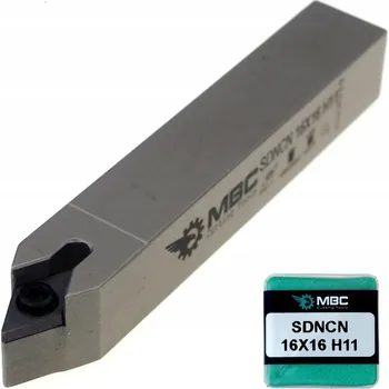 Pracovní nůž Nůž soustružnický MBC SDNCN 1616, destička DCMT 11T3