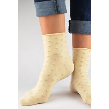 Dámské ponožky Dámské ponožky Noviti SB024 Béžová 35-38