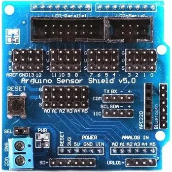 Vývojová deska Sensor Shield V5.0 modul pro Arduino