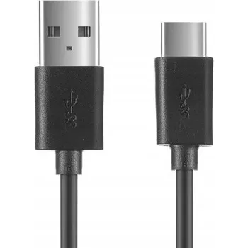 Datový kabel Kabel Pskom USB - USB 3.1 typ C 1 m černý
