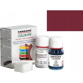 Přípravek pro údržbu obuvi TARRAGO 25ml+25 Akrylová Barva na kůži a další materiály + čistič, štěteček, houbička 11