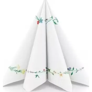 Papírový ubrousek Mank GmbH Airlaid jarní ubrousky z netkané textilie KALINA 40x40 cm (50 ks)