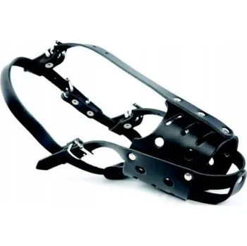 Náhubek pro psa DINGO KOŽENÝ NÁHUBEK ZAKRYTÝ Č. 10