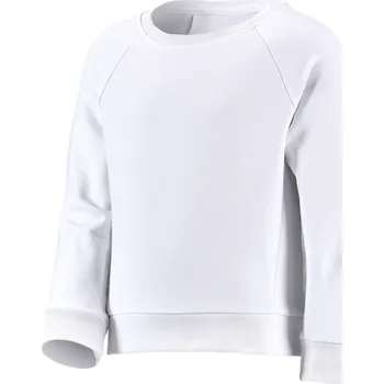 Chlapecká mikina e.s. Mikina cotton stretch, dětská velikost 158/164 bílá