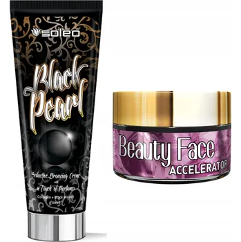 Sklenice Soleo Black Pearl + Sklenice Beauty Face
