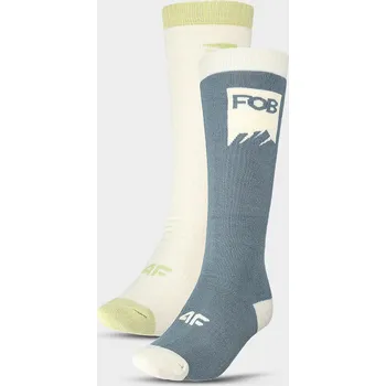 Pánské termo ponožky Dámské snowboardové ponožky 4F 2-pack Velikost: 39-42