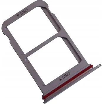 Náhradní díl pro mobilní telefon HUAWEI P20 PRO ŠUPLÍK ZÁSUVKA SIM KARTY TWILIGHT (Fialová)