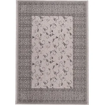 Koberec Kusový koberec SISAL 20025 Silver/Black Rozměr: 140x200 cm