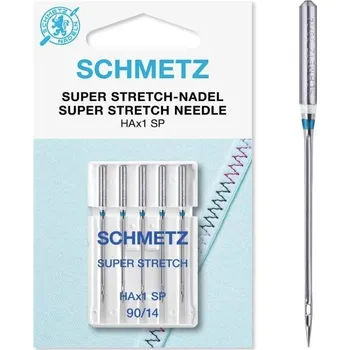 L1195 Jehly Schmetz strojové, overloc HAX1 SP 90